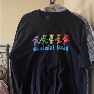 Grateful Dead Black Cotton T-Shirt